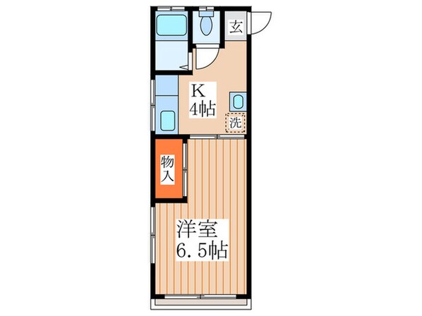 コスモ北原の物件間取画像